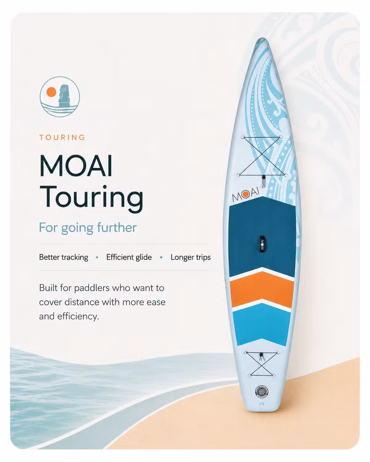 Moai 12'6 Paddle Board Info Card