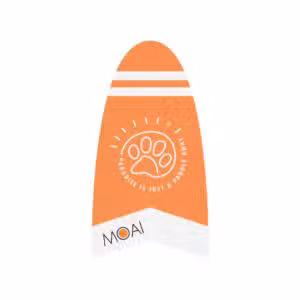 Moai SUP Dogpad Orange Design