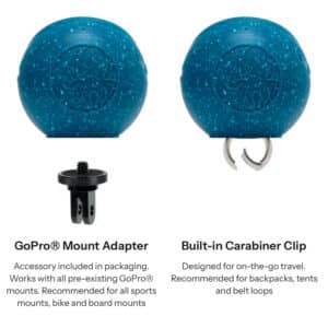 Speaqua Barnacle PRO 2.0 Waterproof Bluetooth Speaker Mounting Options