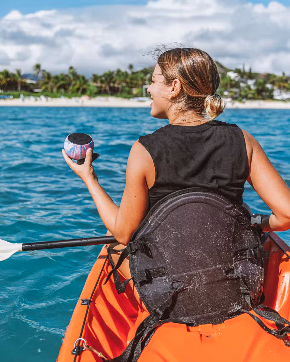 Waterproof Speaker Kayaking