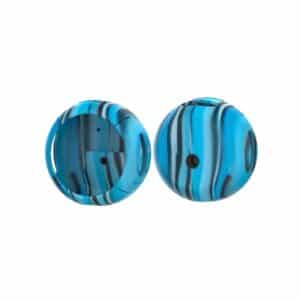 Cruiser H2.0 speaker fitted with a Tidal Blue Speaqua Shell cover against a flying dirt and rock background
